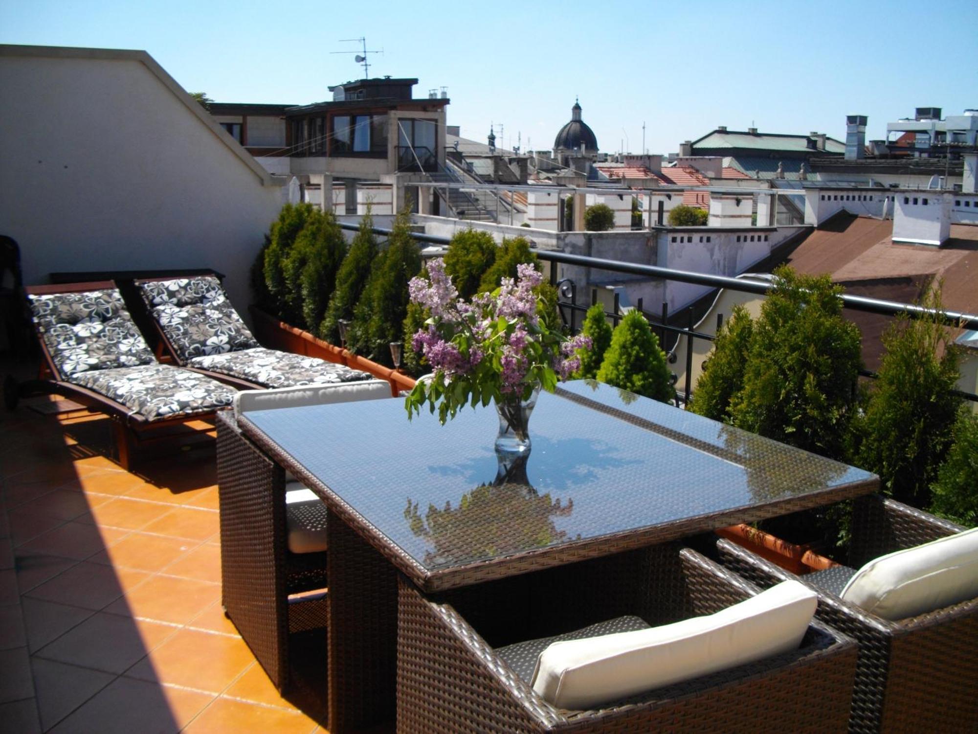 Apartament W Centrum - Duplex Penthouse In The Centre With Terrace And Air Conditioning 克拉科夫 外观 照片