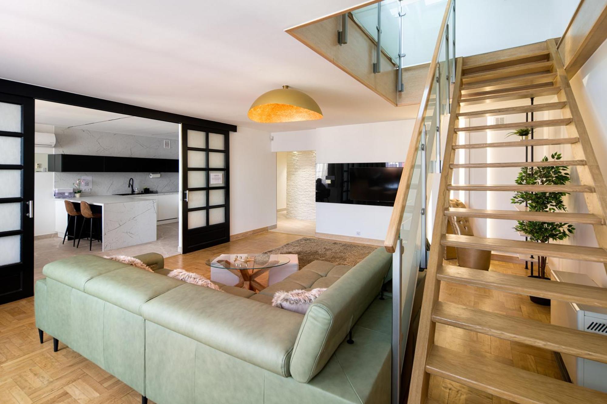 Apartament W Centrum - Duplex Penthouse In The Centre With Terrace And Air Conditioning 克拉科夫 外观 照片